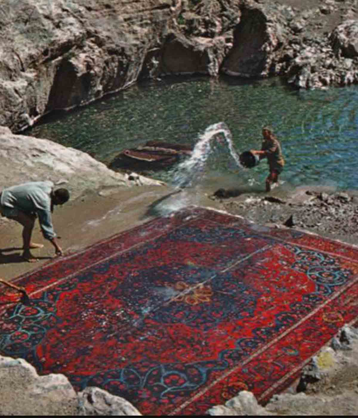 Professional rug washing and restoration by Rug Advice
