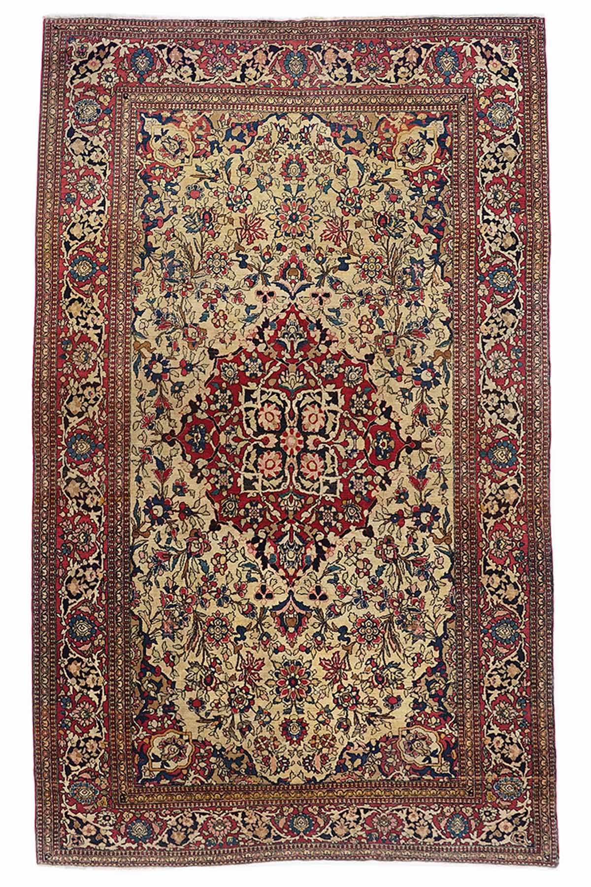 Antique Persian Rug Isfahan