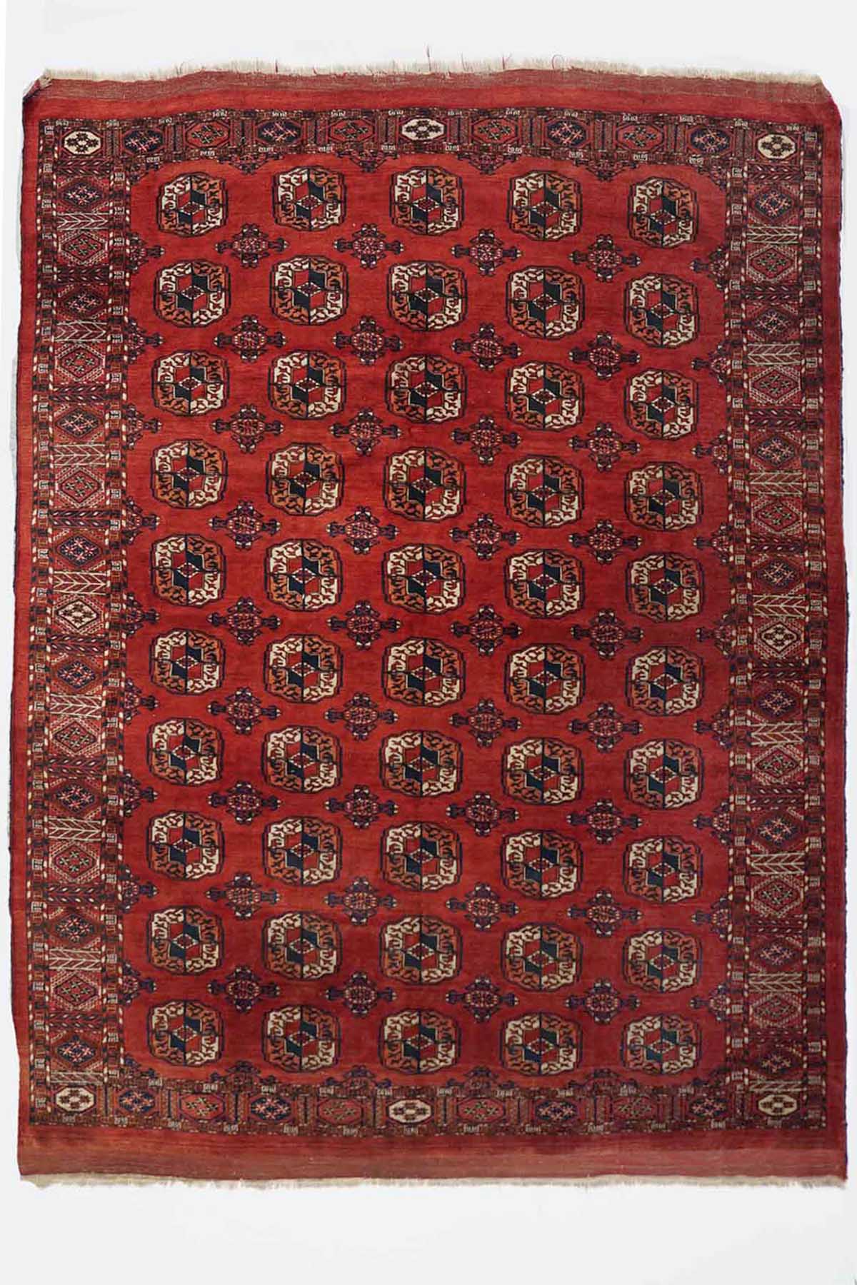 Antique Turkmen Tekke Rug