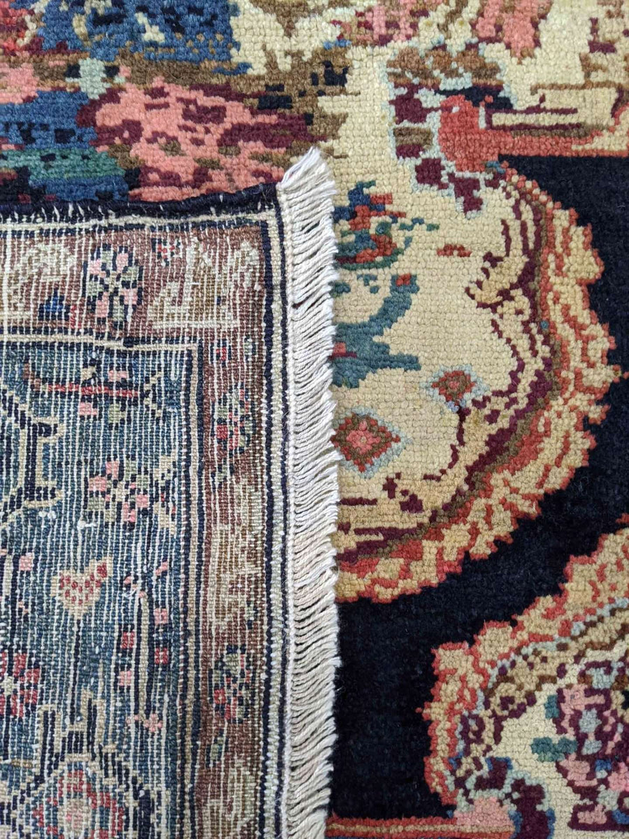 Antique Zanjan Rug - 1.89 x 1.12 m