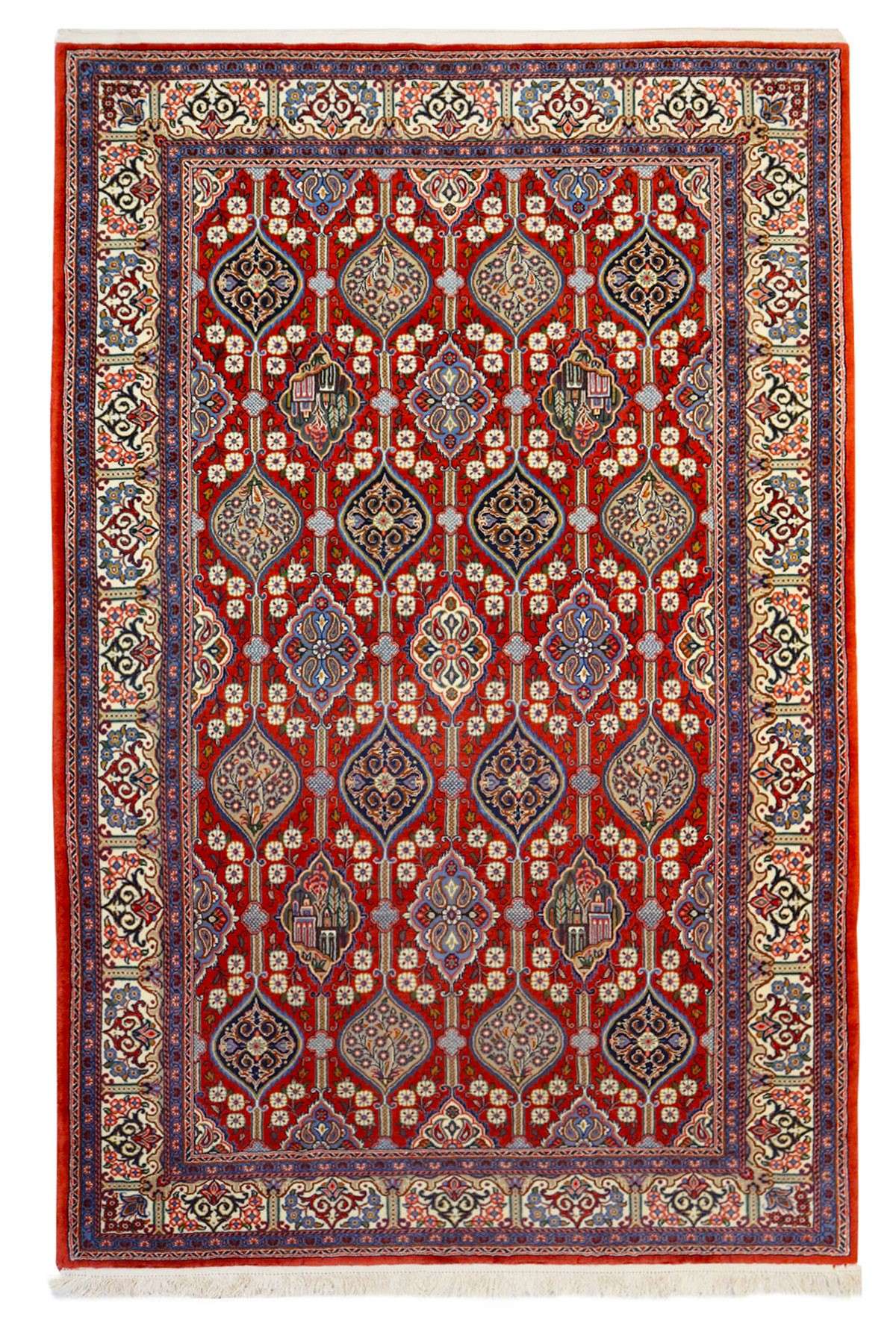 Fine Sarouk Rug - Intricate Storytelling Rug - 2.85 x 1.75 m