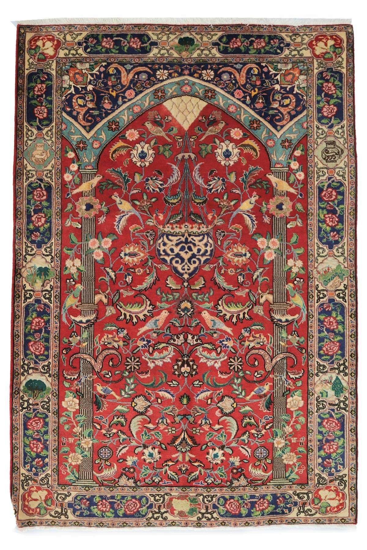Fine Persian Rug Tabriz - 1.45 x 1 m