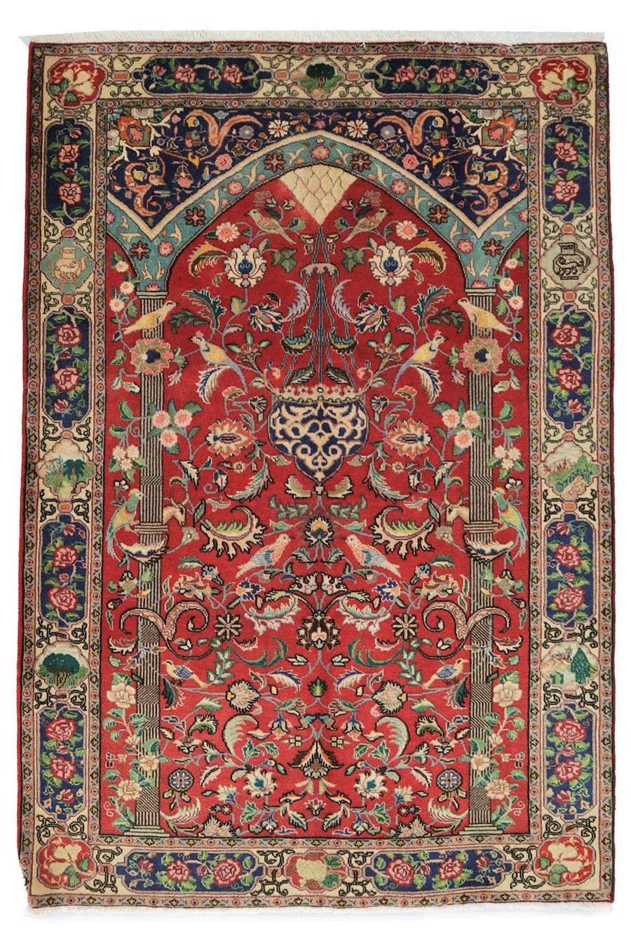 Fine Persian Rug Tabriz - 1.45 x 1 m