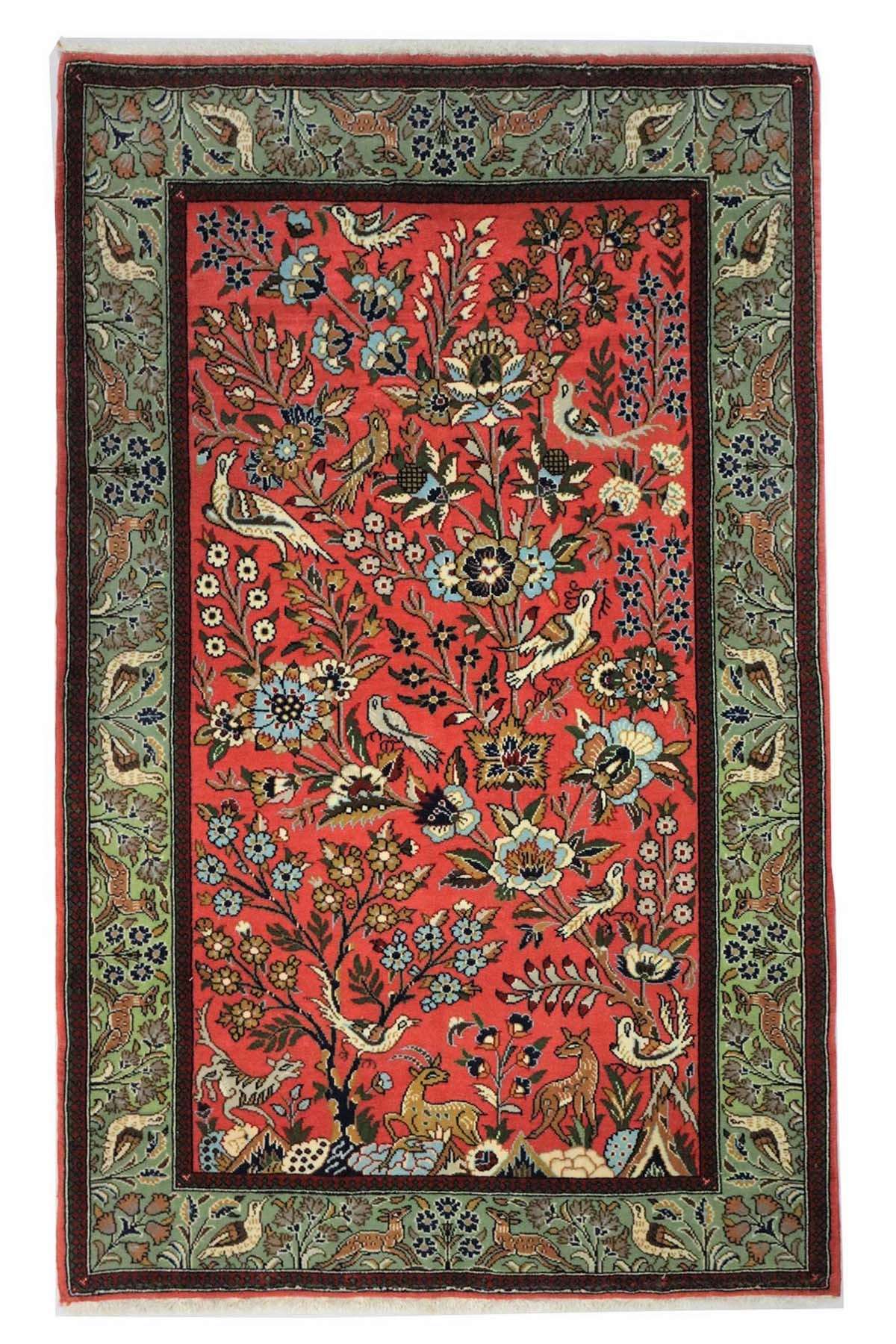 Decorative Fine Persian Rug - 1.3 X 0.8 m