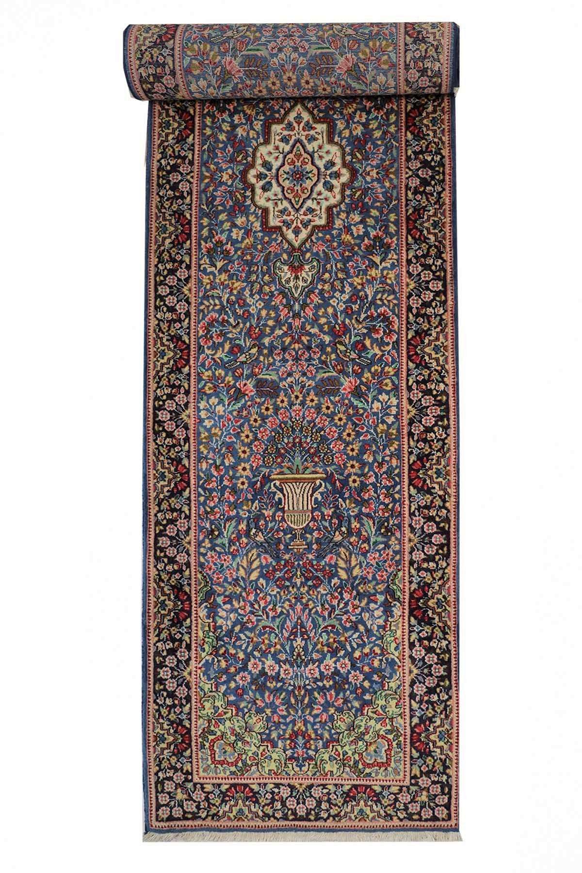 Persian Runner Botanical Patterns - 4.05 x 0.95 m