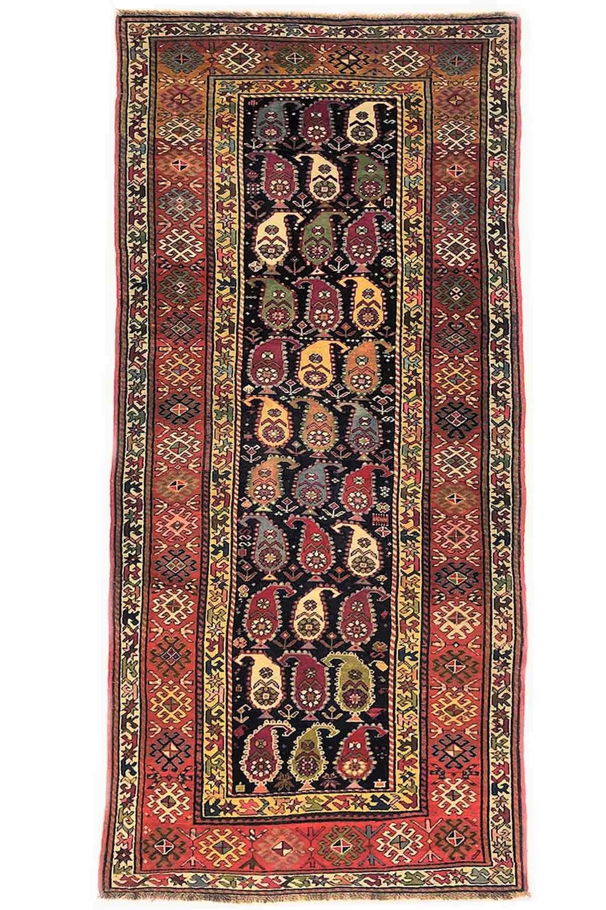 Antique Persian Runner - 2.89×1.05 m