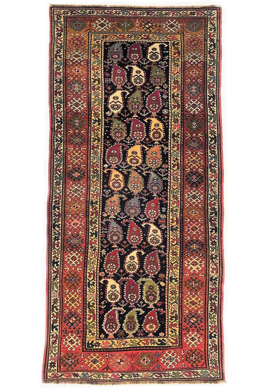 Antique Persian Runner - 2.89×1.05 m
