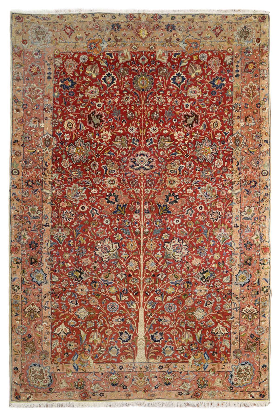 Tabriz Tree of Life Rug - Luxurious Persian Rug - 2.7 x 1.8 m