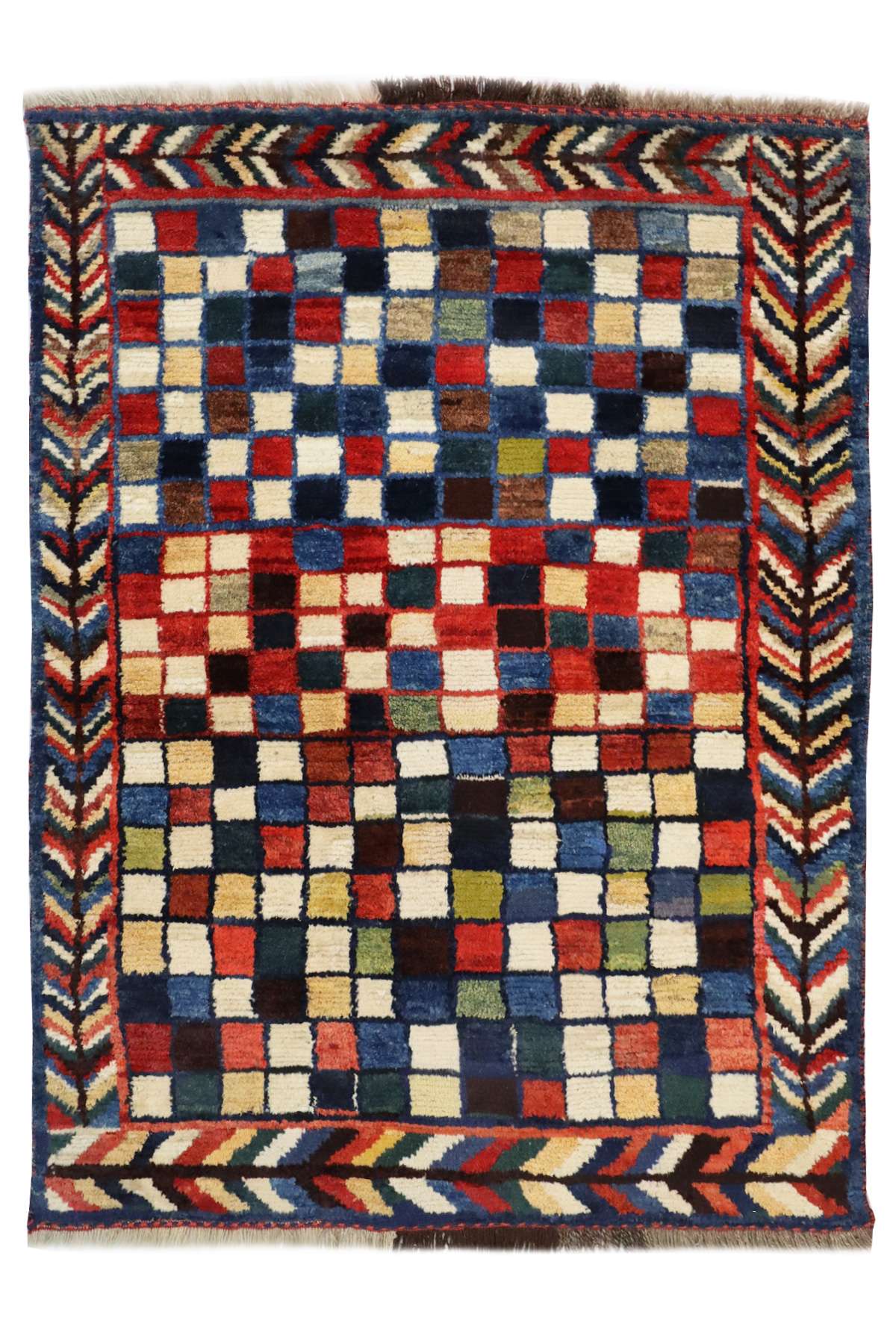 Shiraz Gabbeh Rug - Unique & Rare - 1.35 x 1.05 m