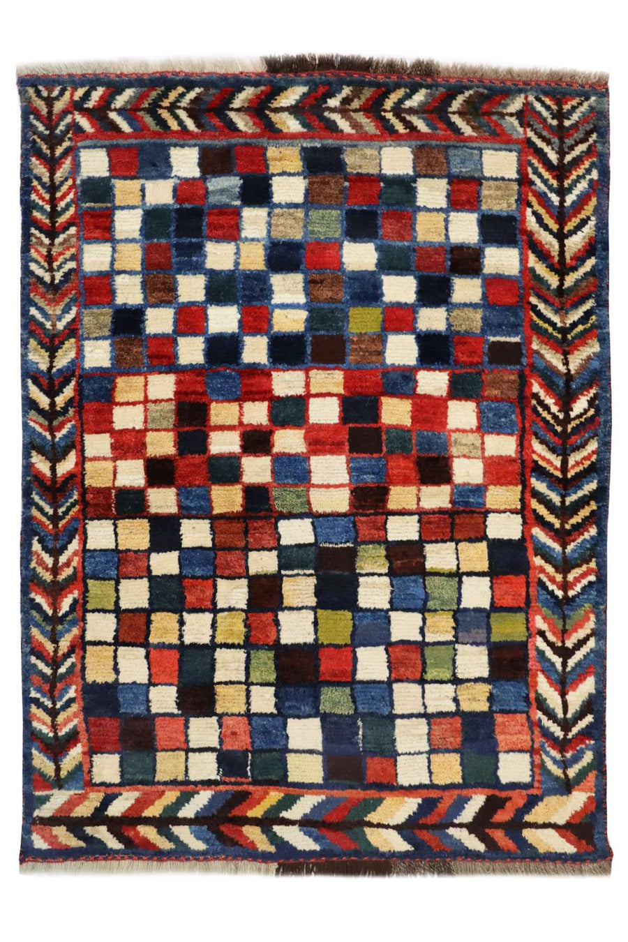 Shiraz Gabbeh Rug - Unique & Rare - 1.35 x 1.05 m