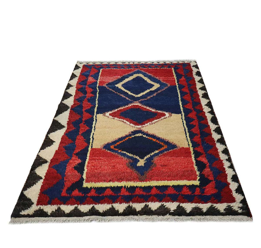 Vintage Lori Gabbeh Rug Shag Pile - 2 x 1.45 m