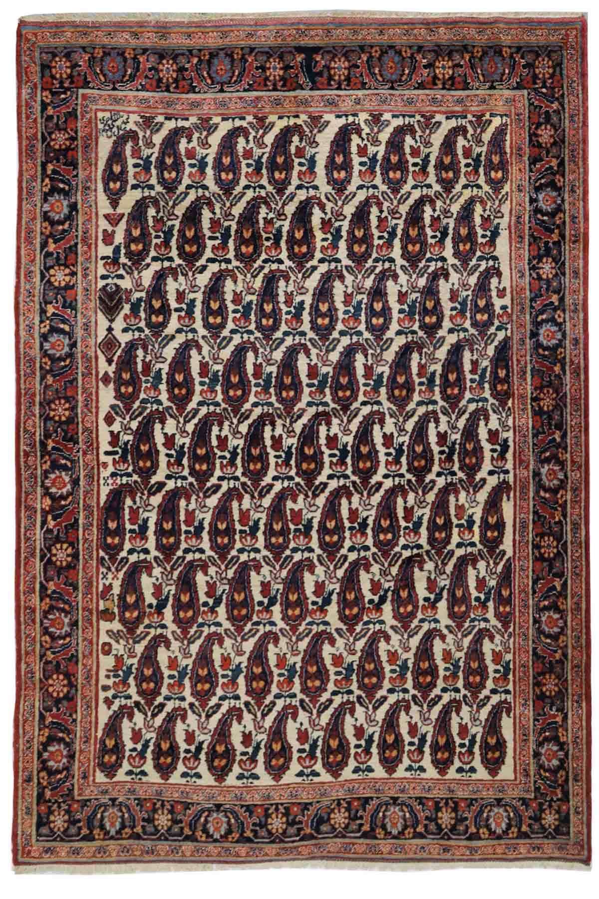 Antique Afshar Rug - 2.3×1.58 m