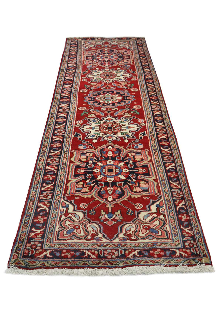 Hand-Knotted Wool Hallway Runner - 3.1 x 0.95 m
