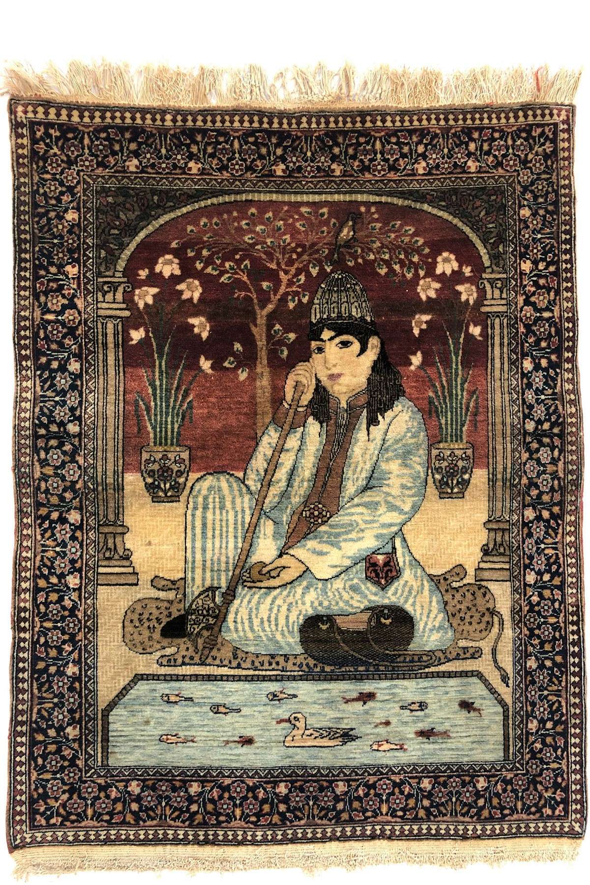 Antique Persian Rug - Mohtasham Kashan Darvish - Private Collection