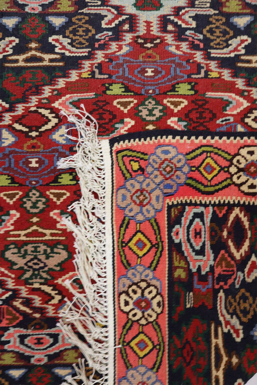 Kurdish Hallway Runner - Handmade Wool - 2.8 x 0.83 m