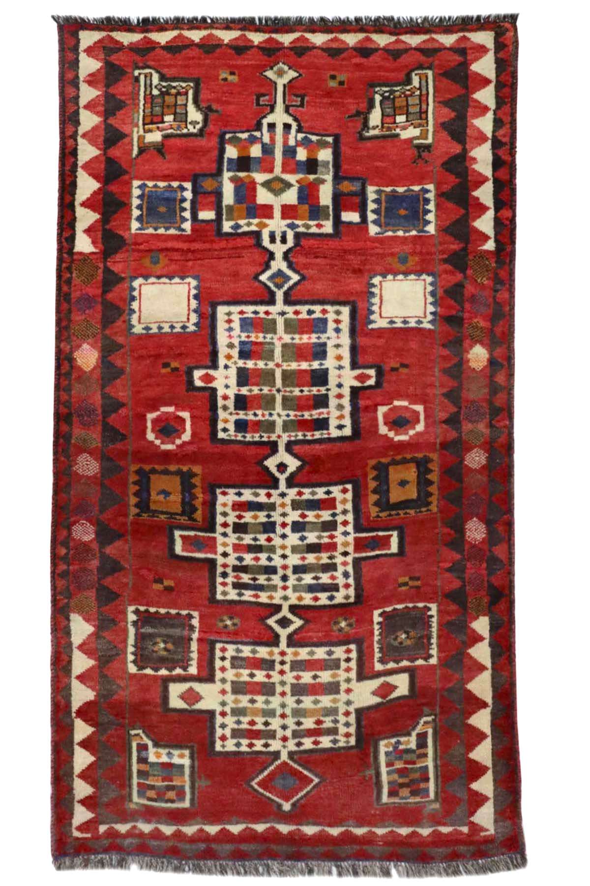 Gabbeh Rug Nomadic Art - 2.2 x 1.3 m