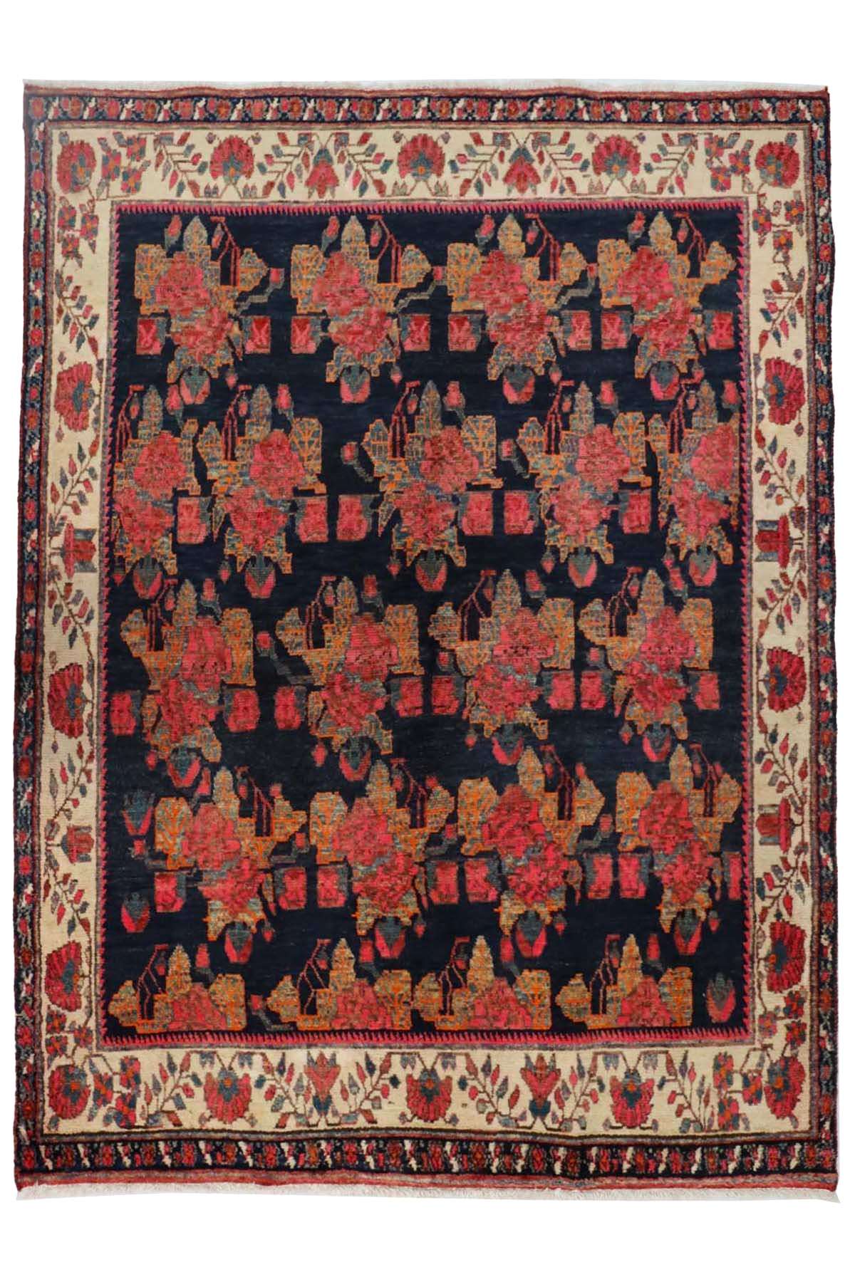 Persian Tribal Rug - Foreign Flowers - 2.1 x 1.45 m