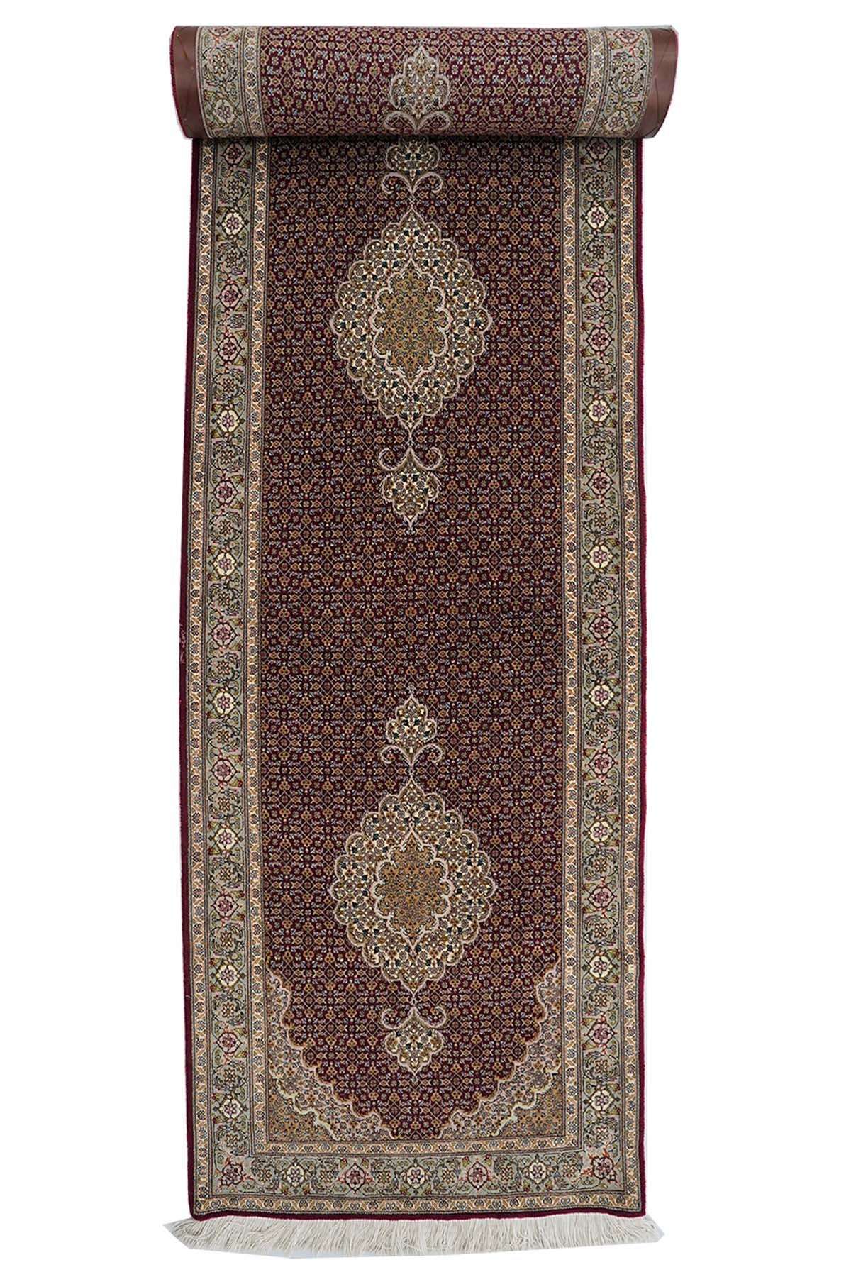 Fine Tabriz Persian Runner - 3 x 0.82 m
