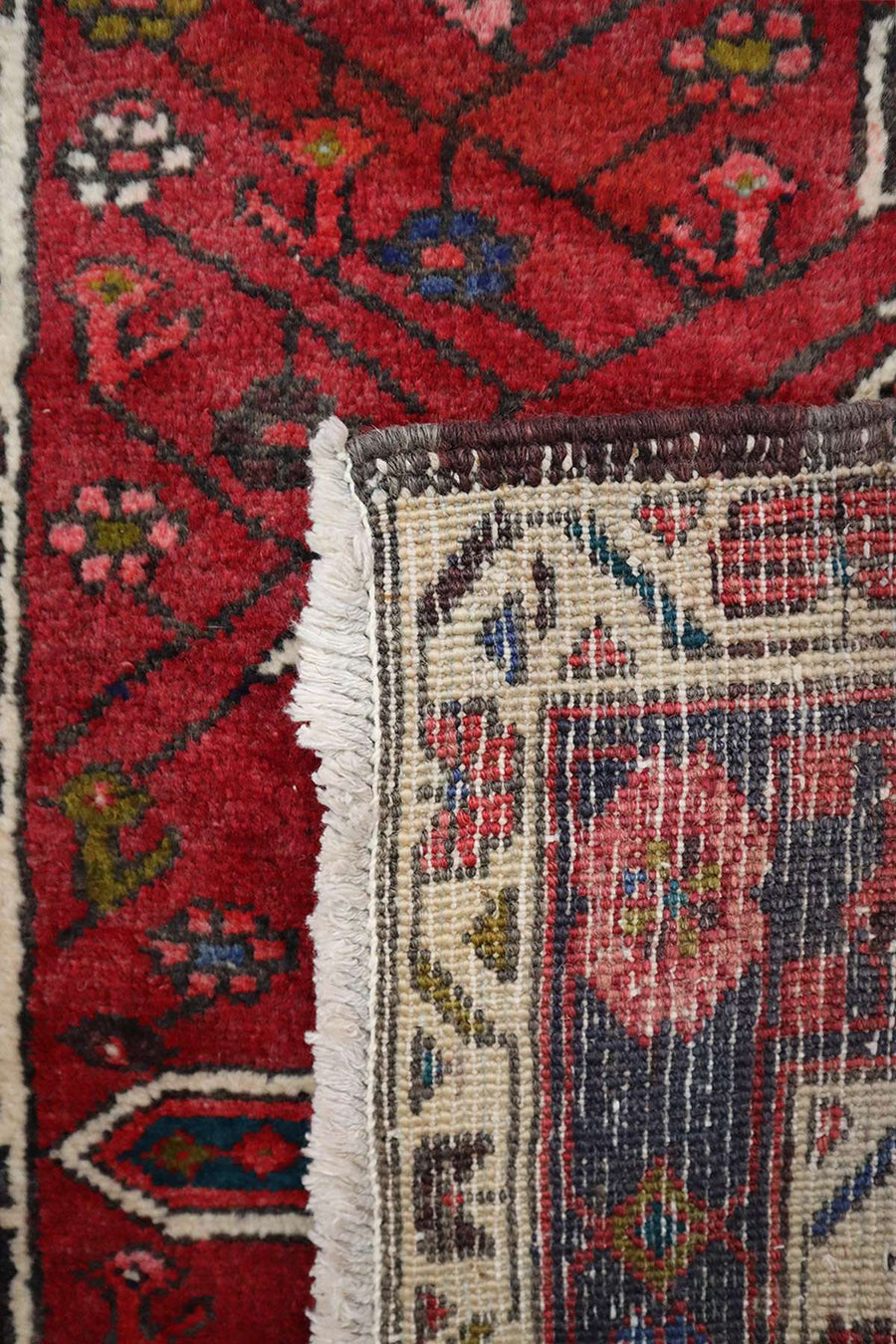Hand-knotted Wool - Hallway Runner - 3.4 x 0.98 m