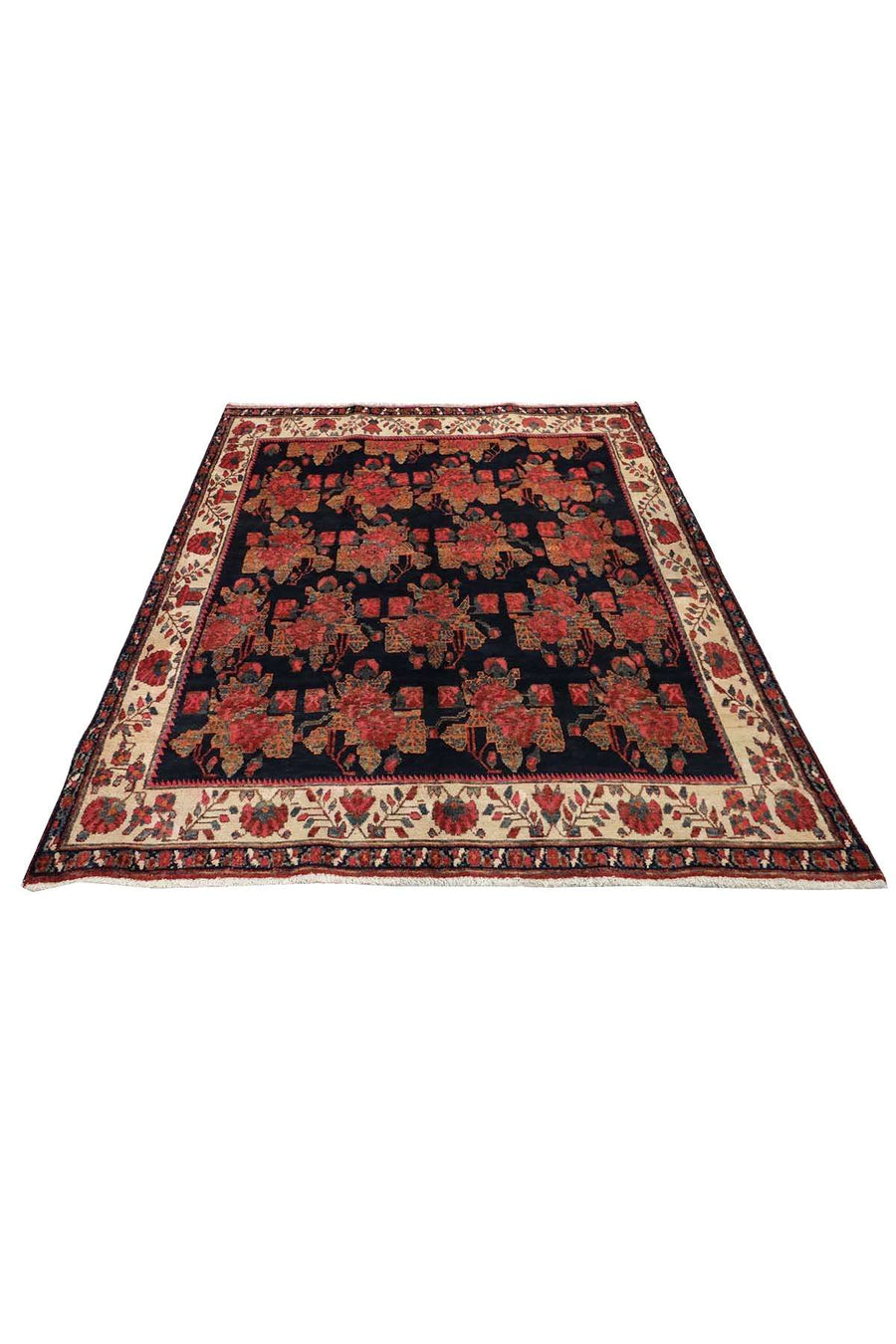 Persian Tribal Rug - Foreign Flowers - 2.1 x 1.45 m