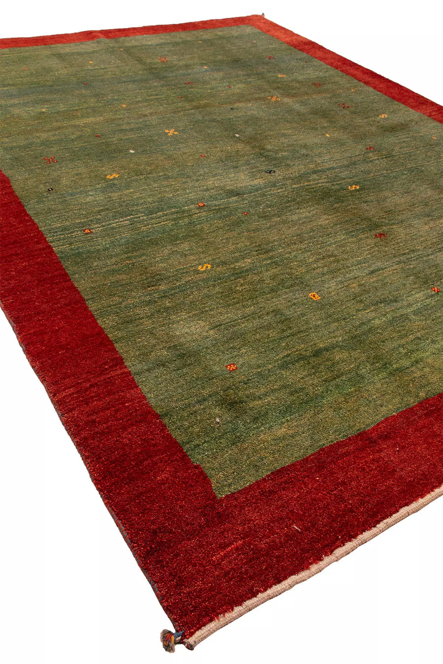 Persian Gabbeh Rug Minimalistic Home Decor - 2.85 x 2.1 m