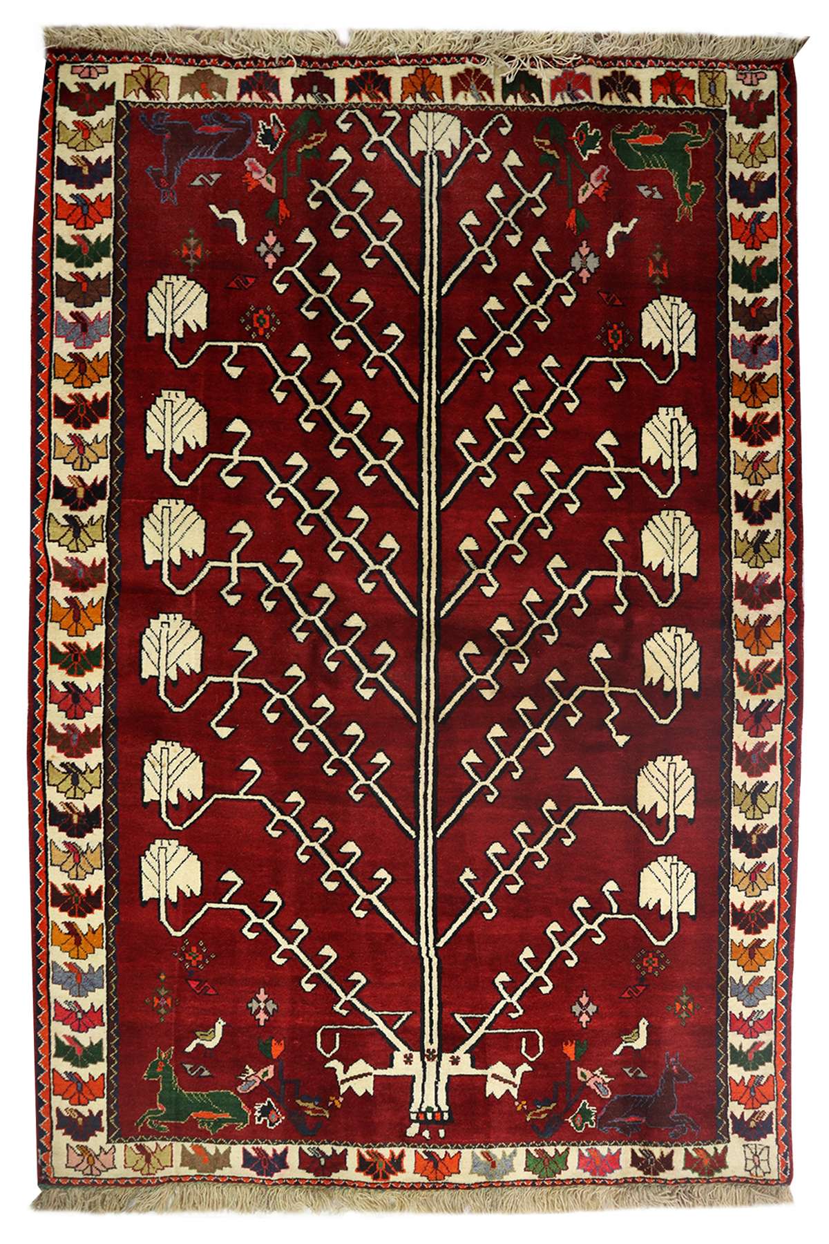 Tree of Life - Persian Rug - 2.09 x 1.36