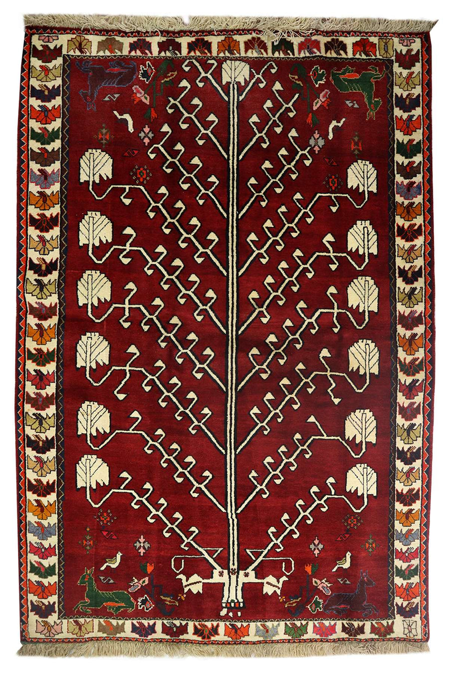 Tree of Life - Persian Rug - 2.09 x 1.36