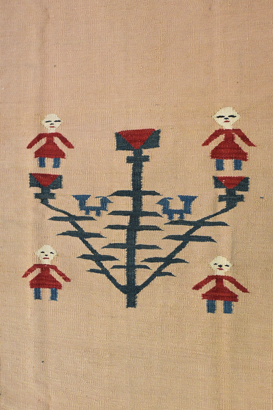 Pictorial Persian Kilim - 2.9 x 1.29 m