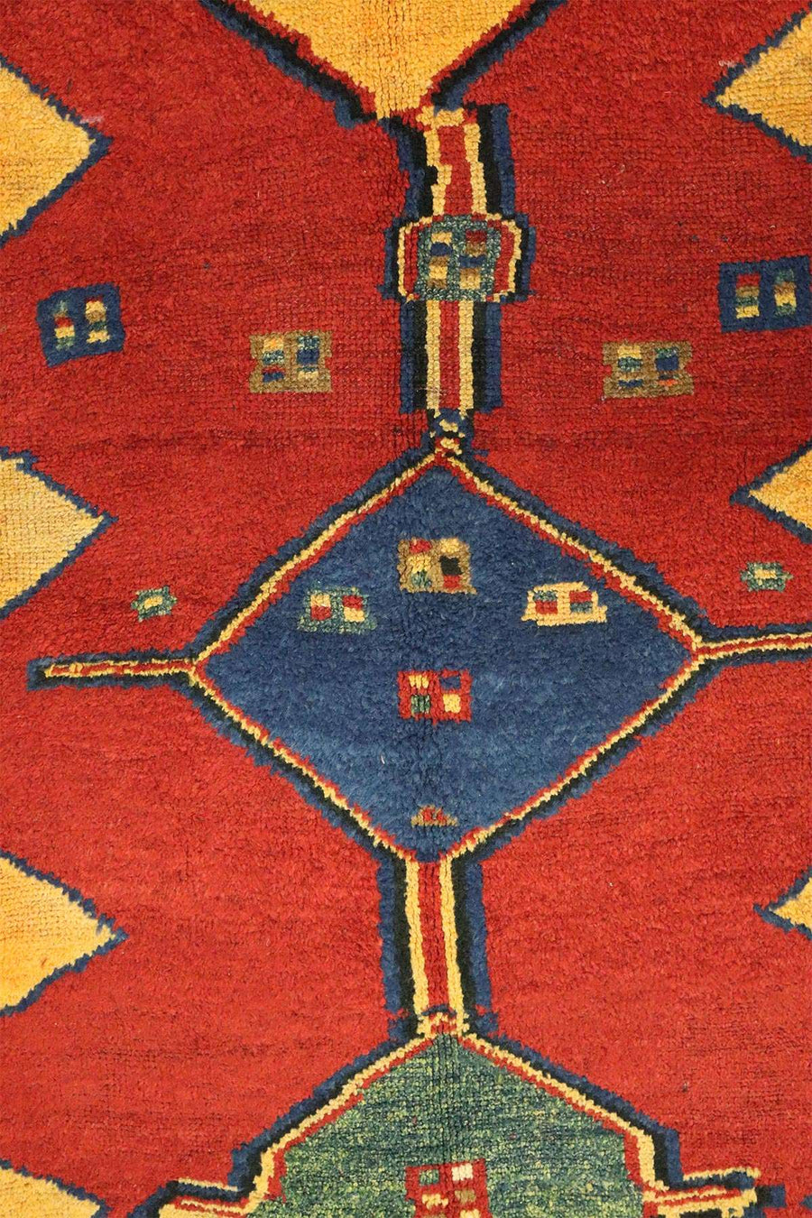 Vintage Bakhtiari Gabbeh Rug - 1.95 x 1.25 m