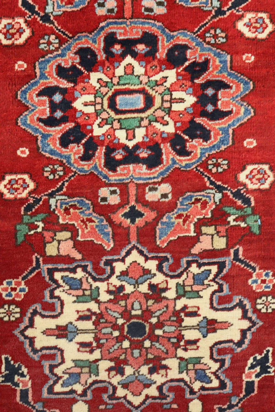 Hand-Knotted Wool Hallway Runner - 3.1 x 0.95 m