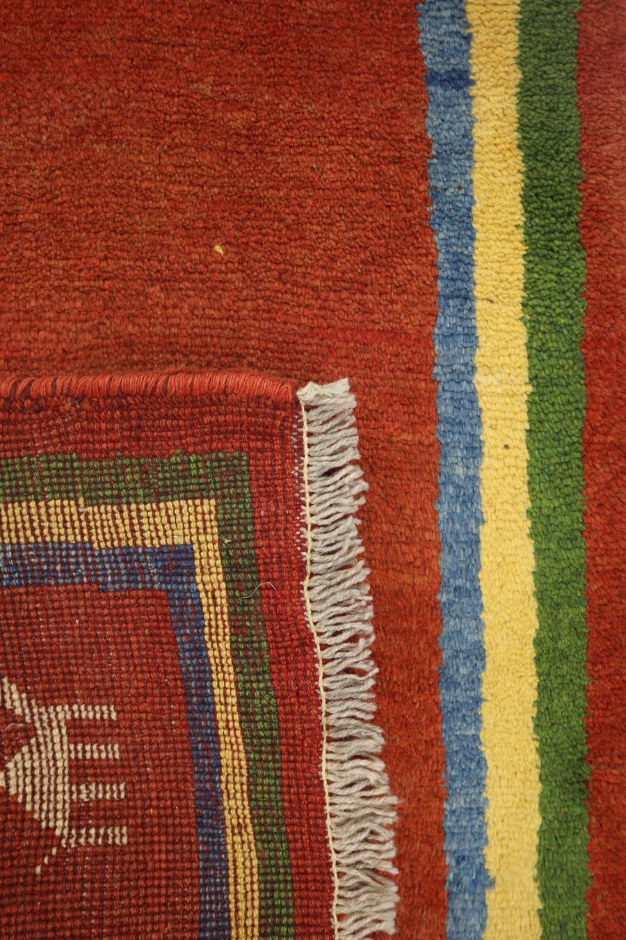 Minimalistic Gabbeh Runner - 2.75 x 0.9 m