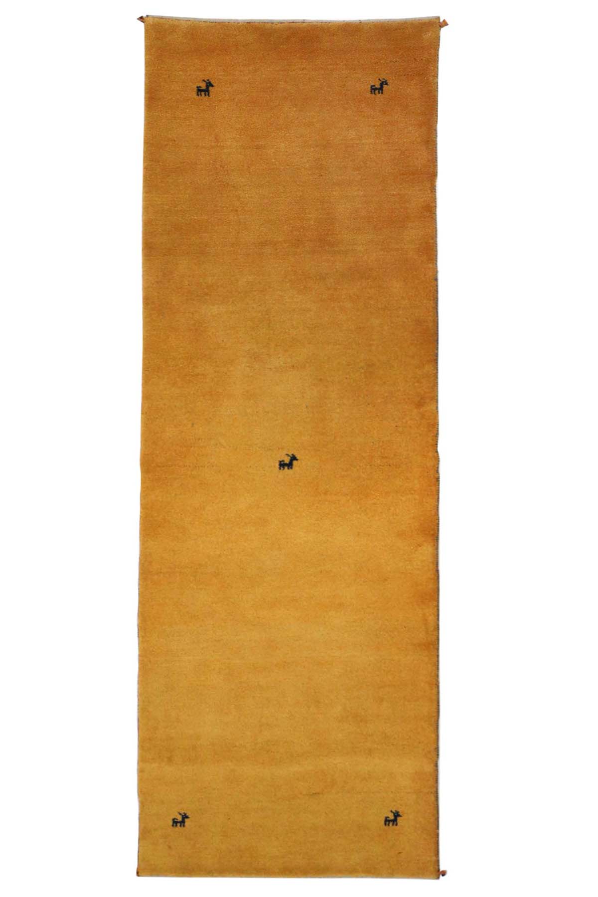 Contemporary Gabbeh Runner - 2.7 x 0.75 m