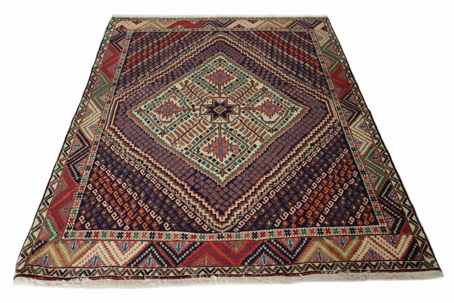 Vintage Persian Rug - 1.75 x 1.25 m