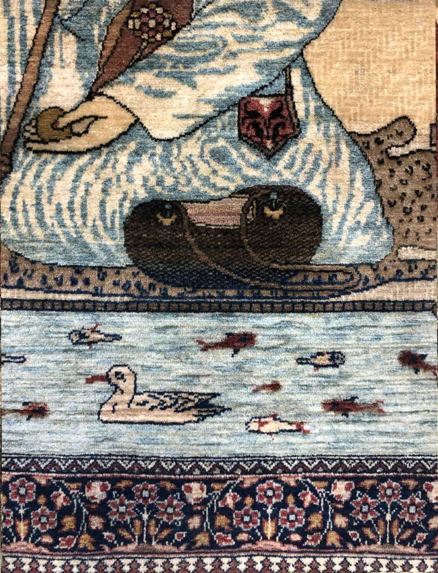 Antique Persian Rug - Mohtasham Kashan Darvish - Private Collection