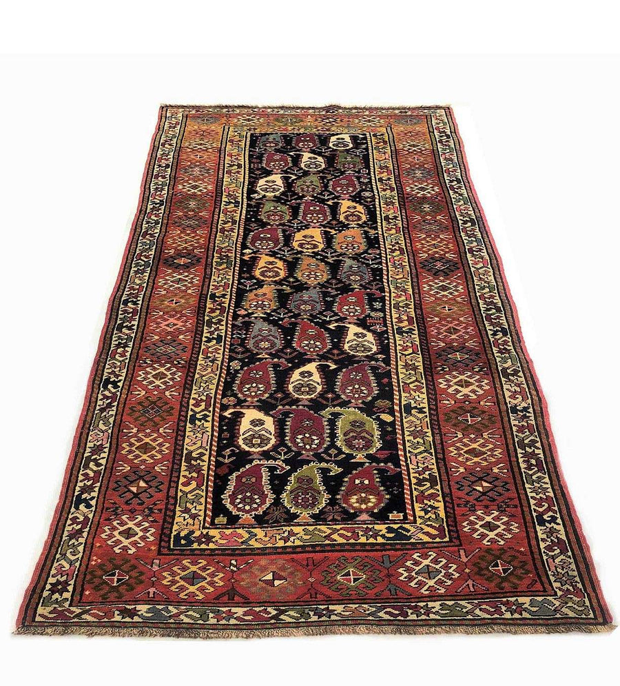 Antique Persian Runner - 2.89×1.05 m