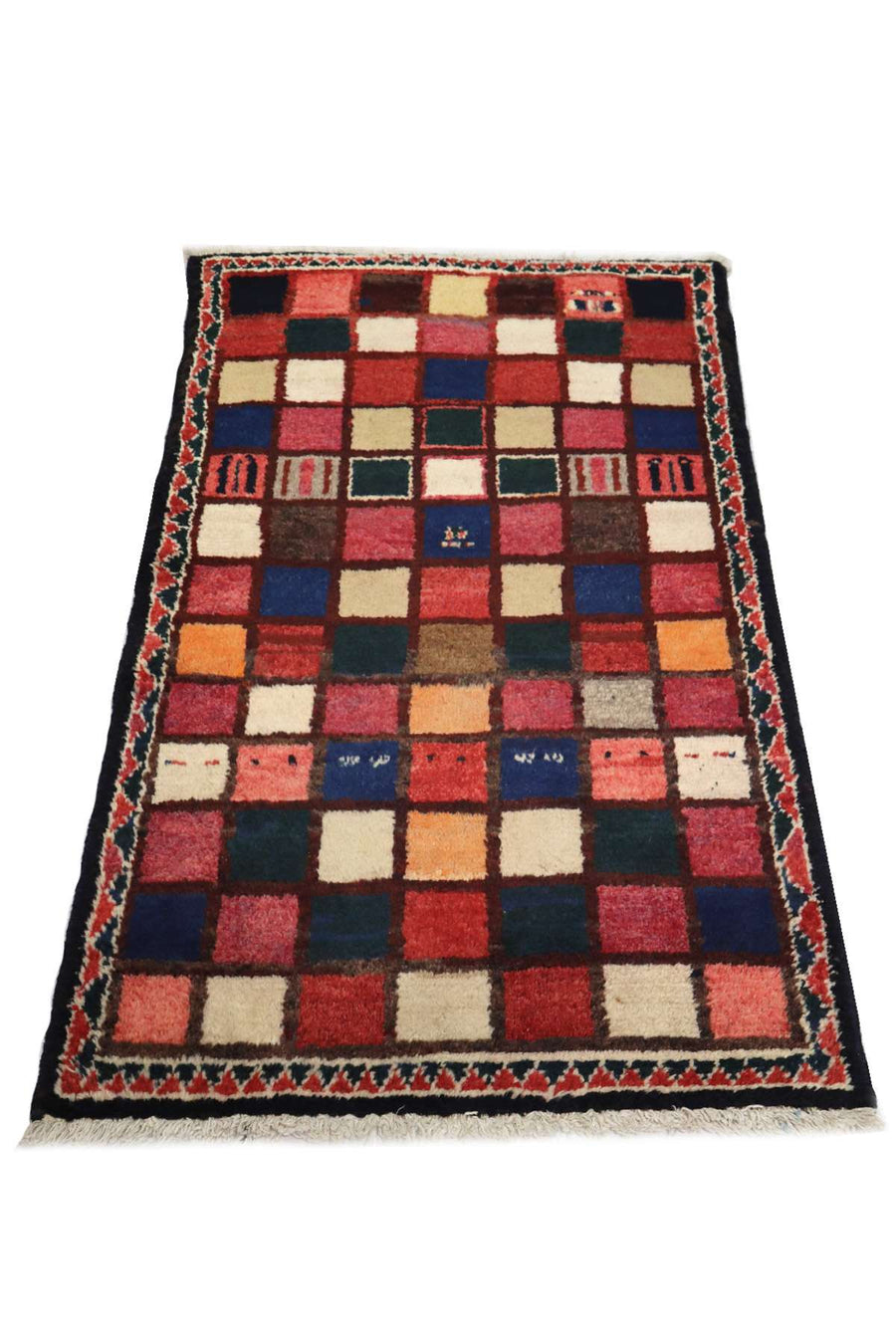 Contemporary Handwoven Gabbeh Rug - 1.3 x 0.78 m