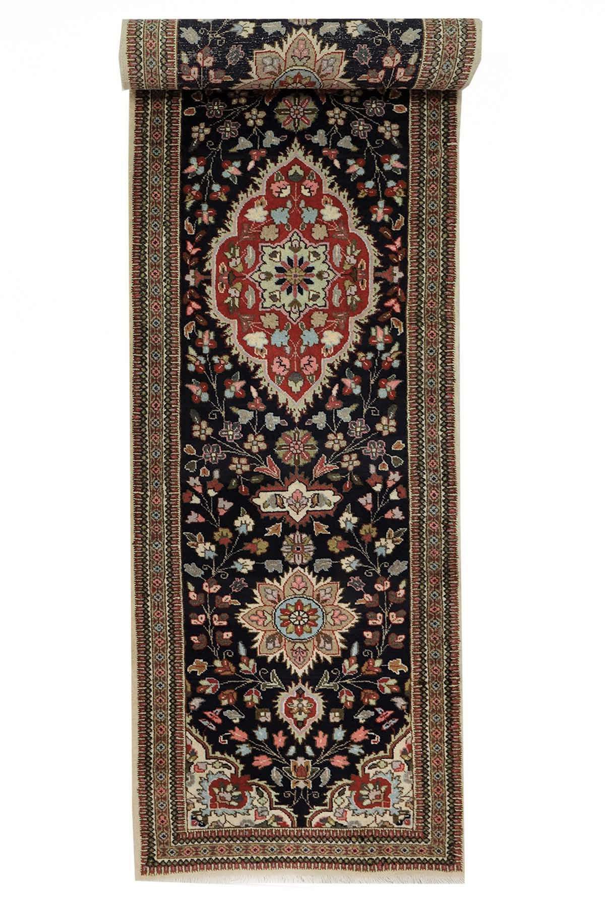 Persian Tabriz Runner - 3.05 x 0.8 m