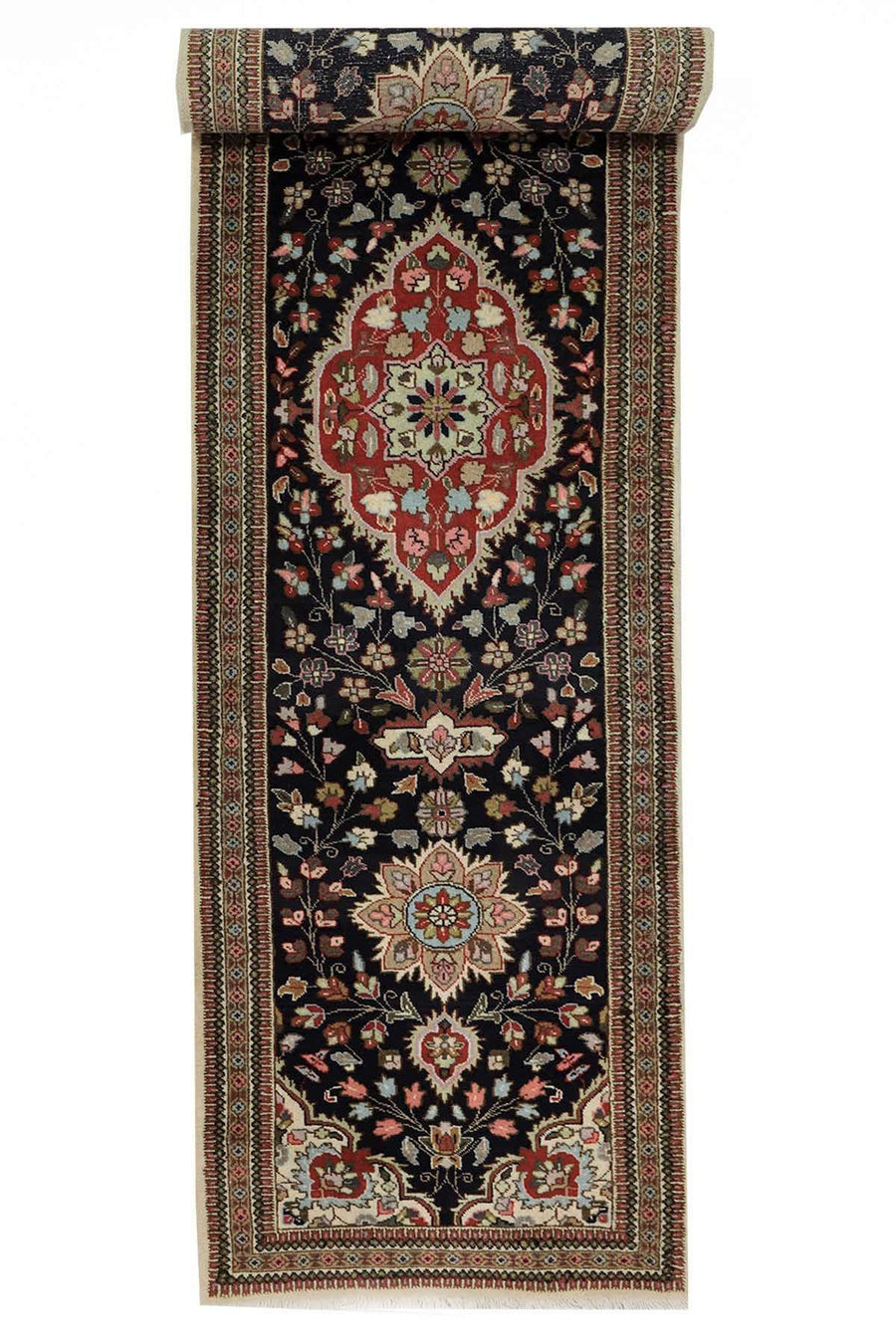 Persian Tabriz Runner - 3.05 x 0.8 m