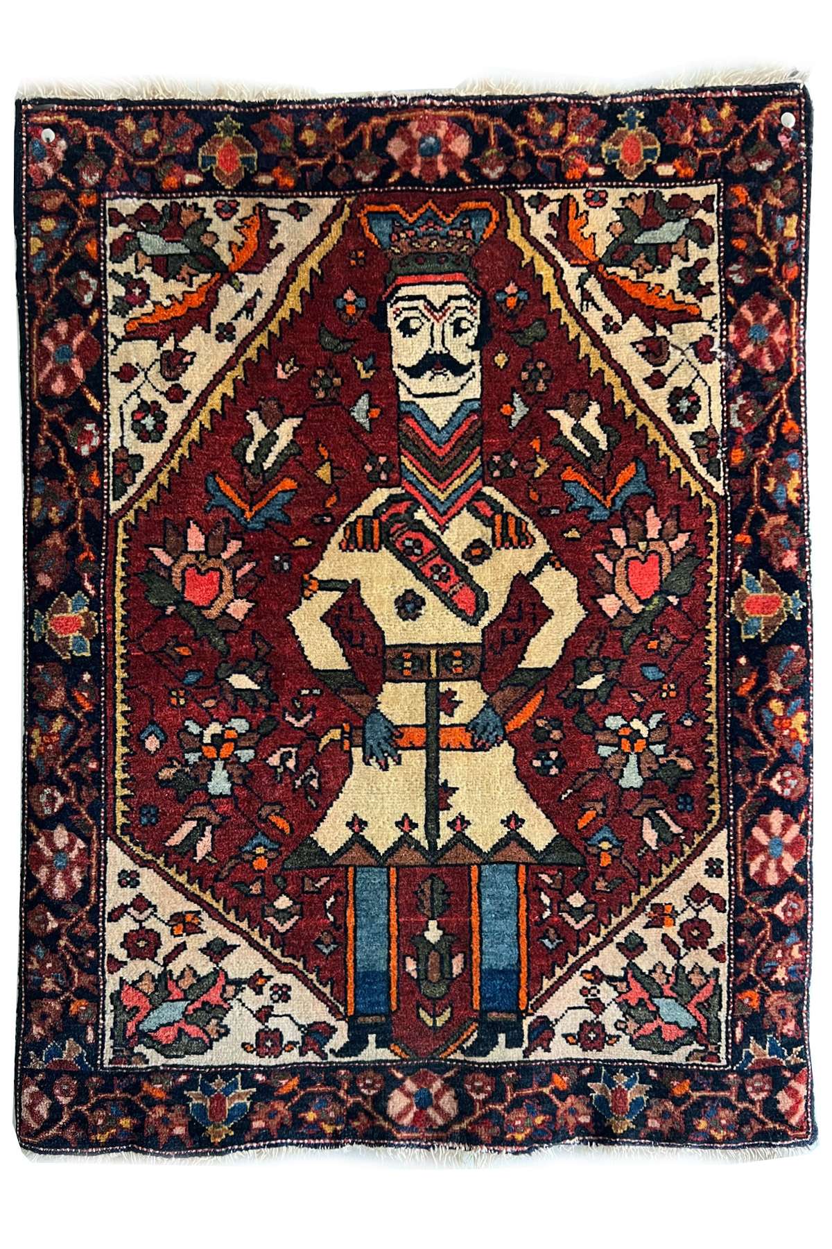 Pictorial Sarouk Rug - Persian Kings