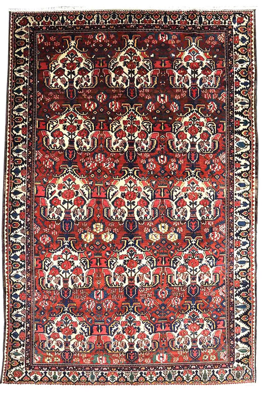 Vintage Bakhtiari Persian Rug - 3.45×2.22 m
