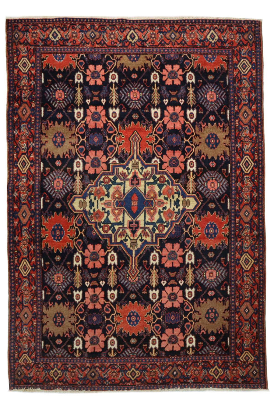 Vintage Senneh Rug - 1.92 x 1.34 m