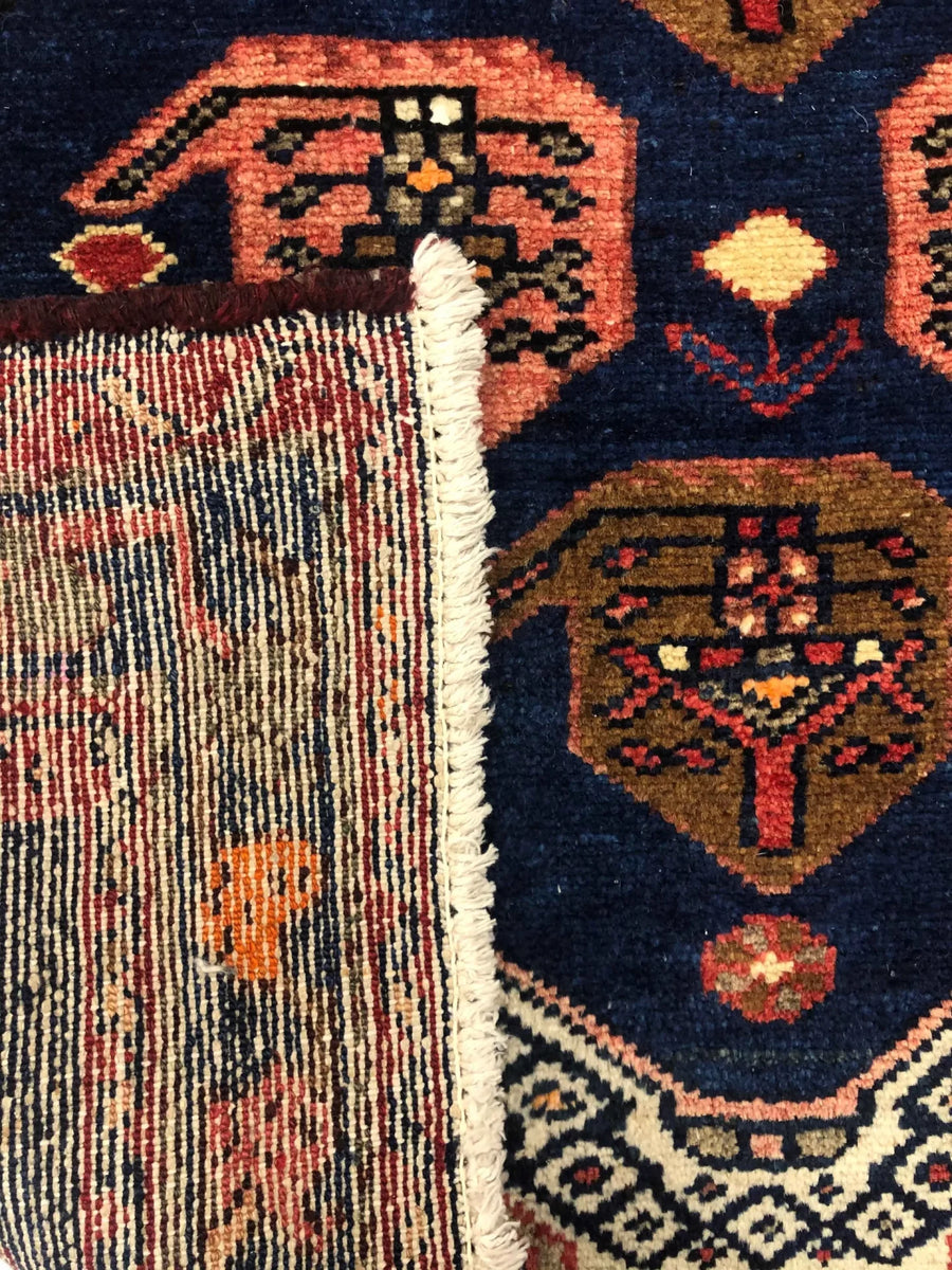 Semi-Antique Azerbaijan Runner - 2.95 × 1 m