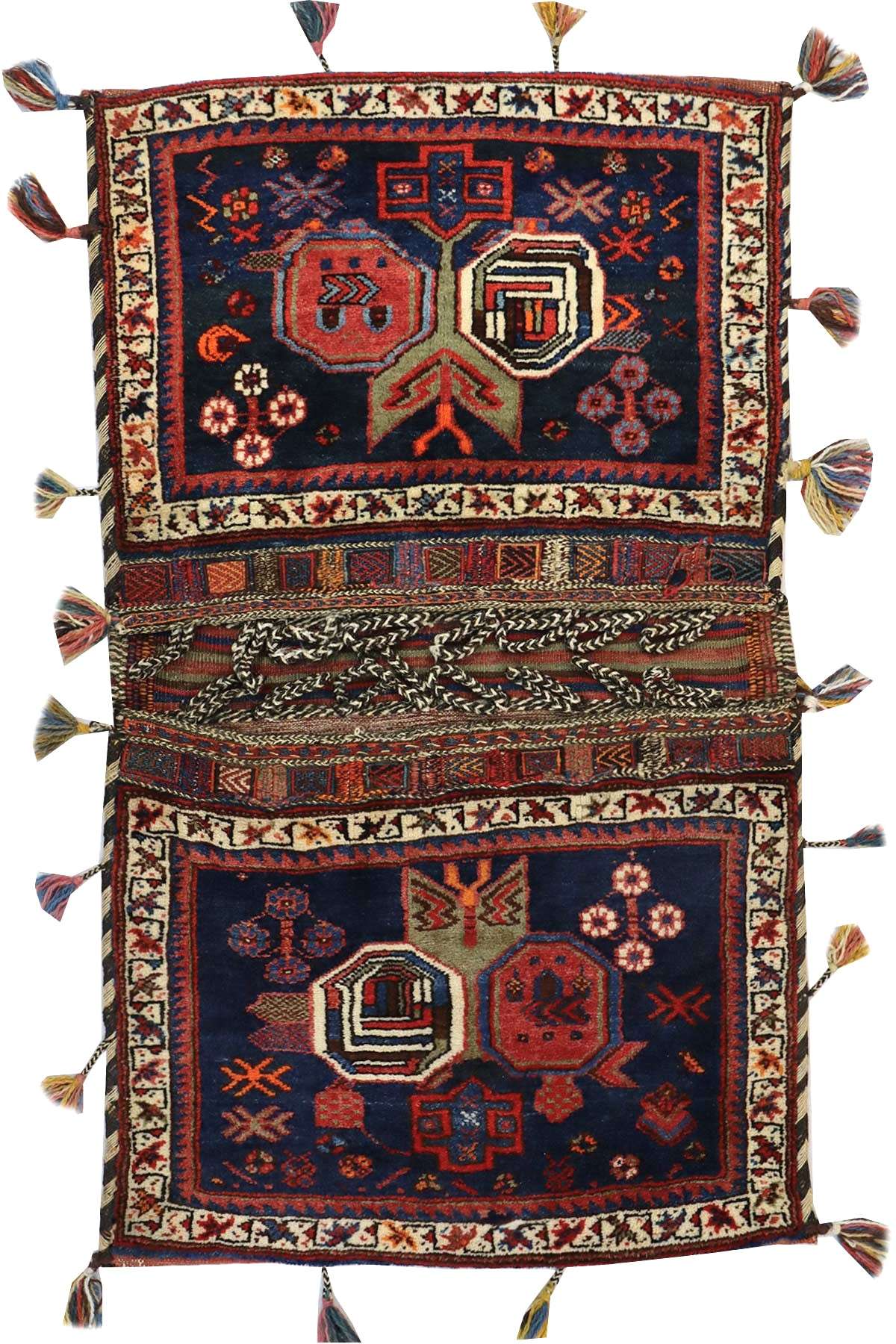 Afshar Saddle Bag - 1.25 × 0.75 m