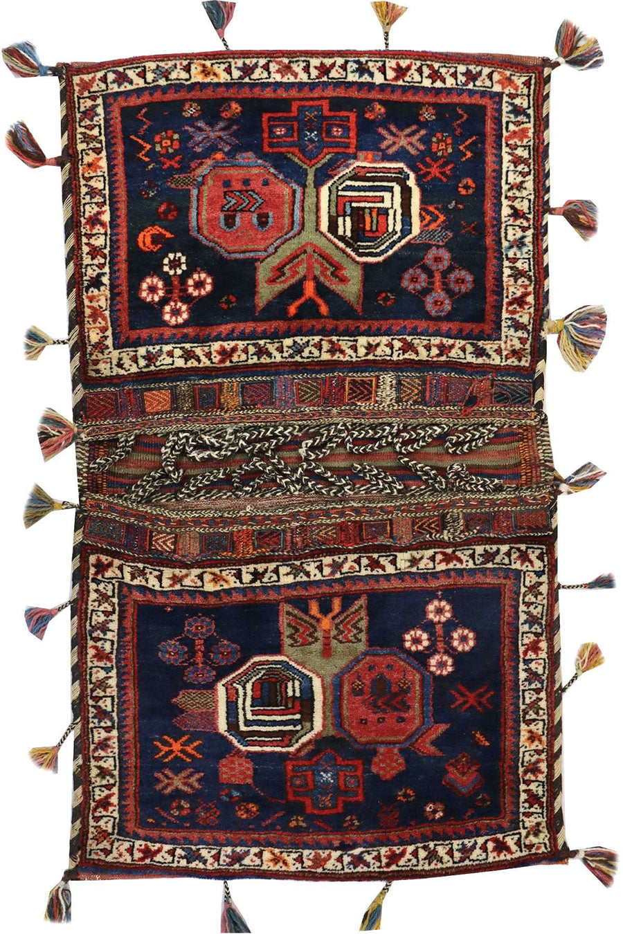 Afshar Saddle Bag - 1.25 × 0.75 m