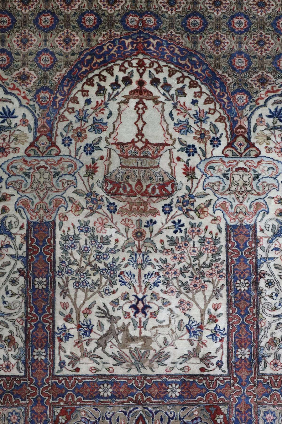 Antique Tabriz Rug - Alabaf Workshop - 2.7 x 1.8 m