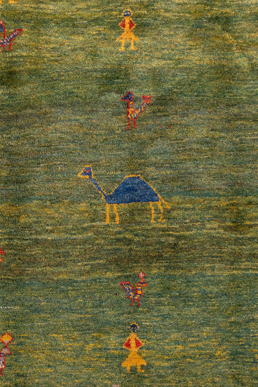 Pictorial Gabbeh Rug - 2.9 x 1.9 m