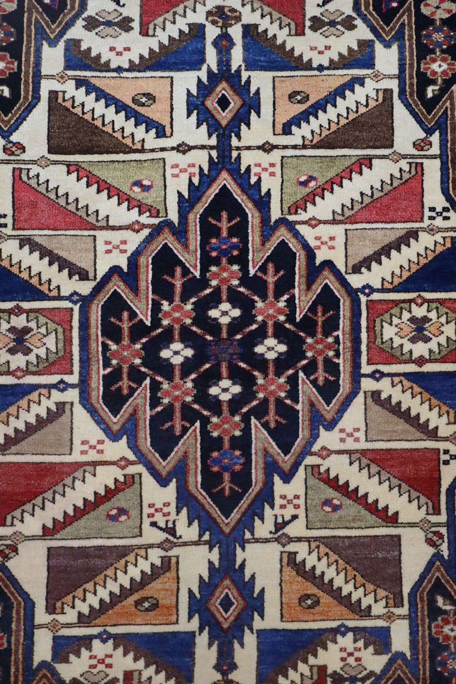 Persian Handwoven Mazleghan Rug - 2 x 1.35 m