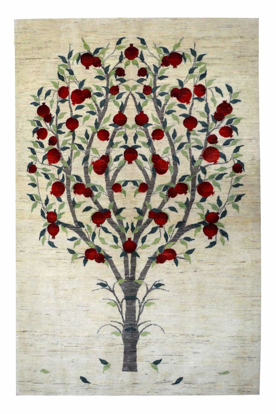Persian Gabbeh Pomegranate Tree - 2.26 x 1.5 m