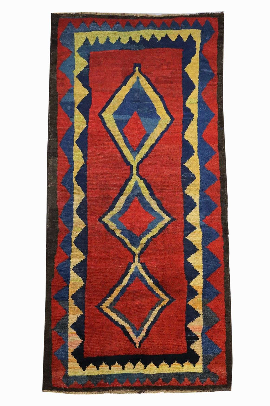 Vintage Shiraz Gabbeh Rug - 2.75 x 1.3 m