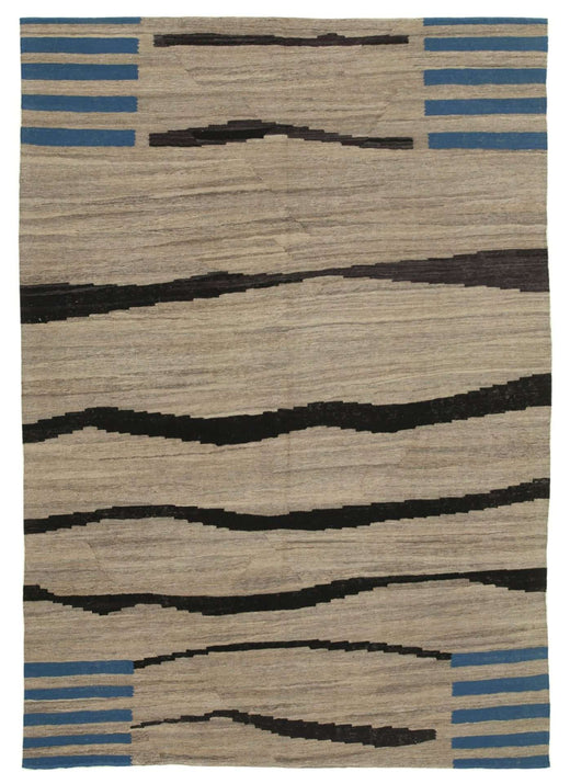 Persian Kilim Rug Abstract Art - 2.9 x 2.05 m